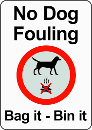 No Dog Fouling Sign 